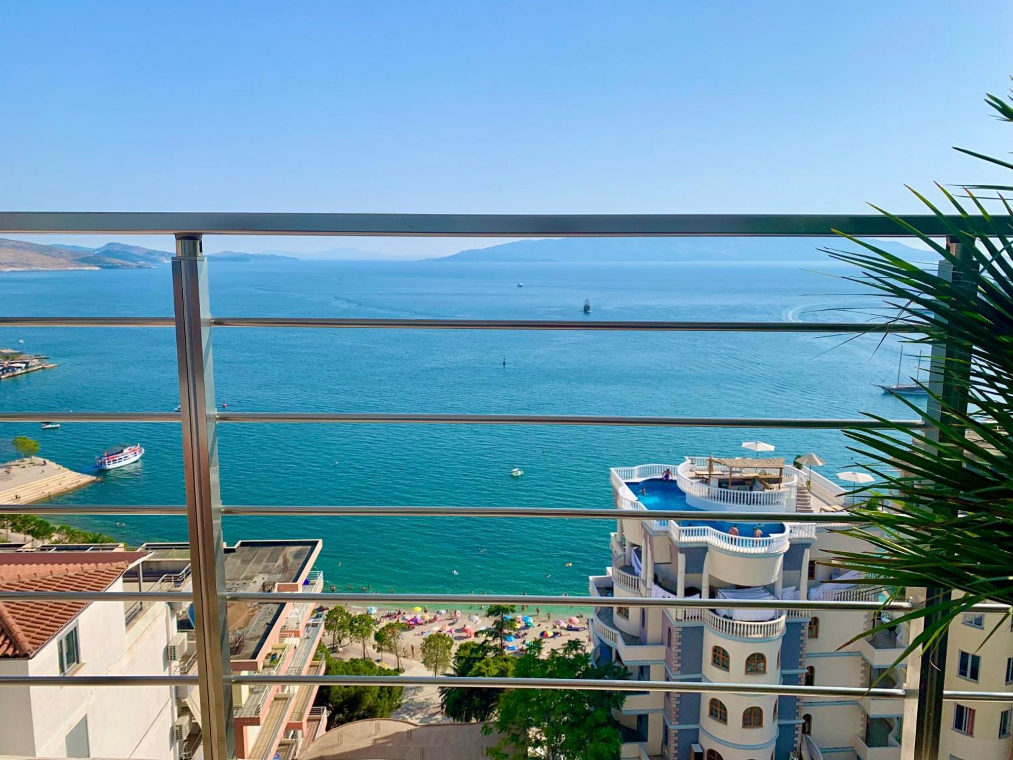 Beach&Seaview With Terrace Sarandë Exterior foto